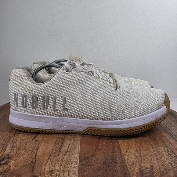 Nobull Outwork Edge Impact Mens White Gum Size 12 Athletic Gym Training Shoes main image 10